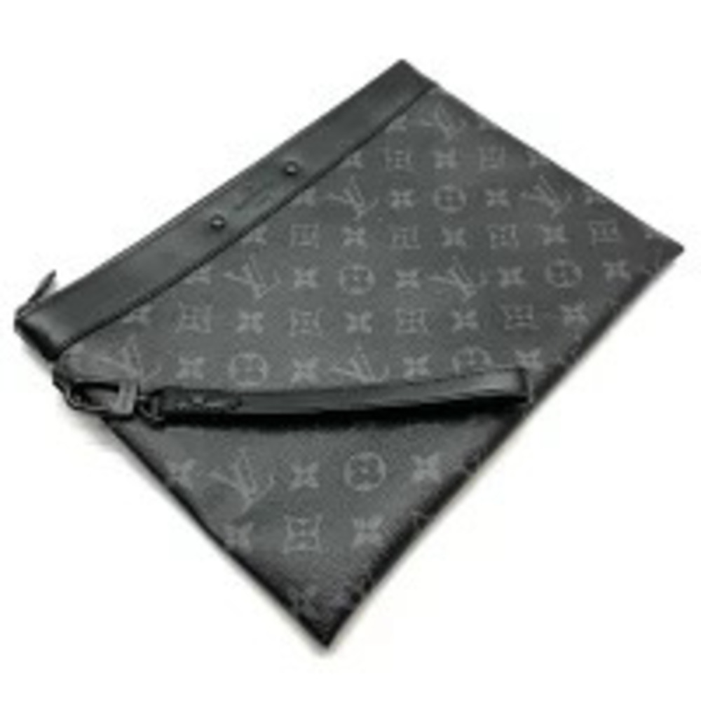 LOUIS VUITTON Pochette To Go Eclipse Black Shoulder Bag - Picture 4 of 8